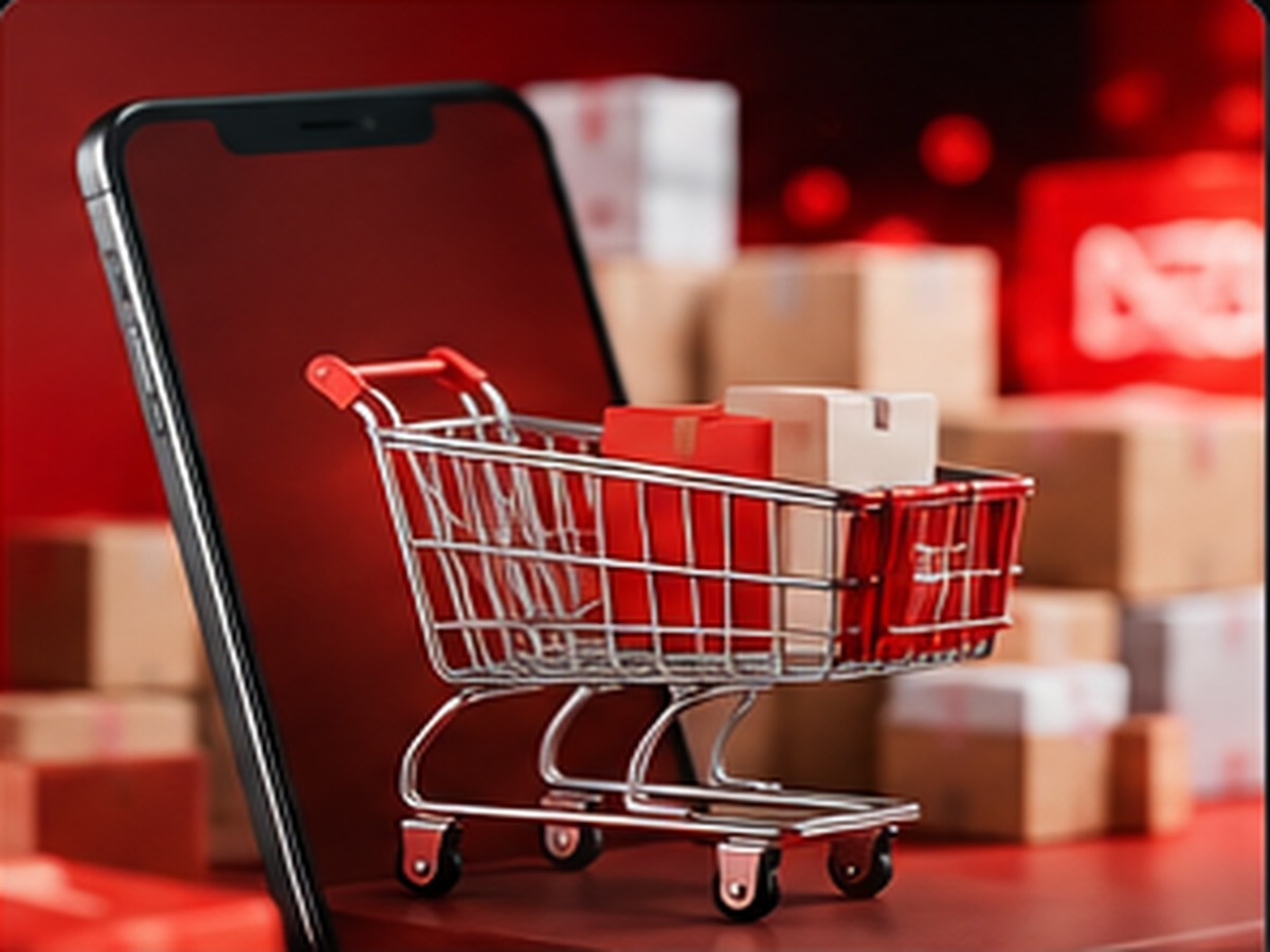 E-commerce digital marketing visual